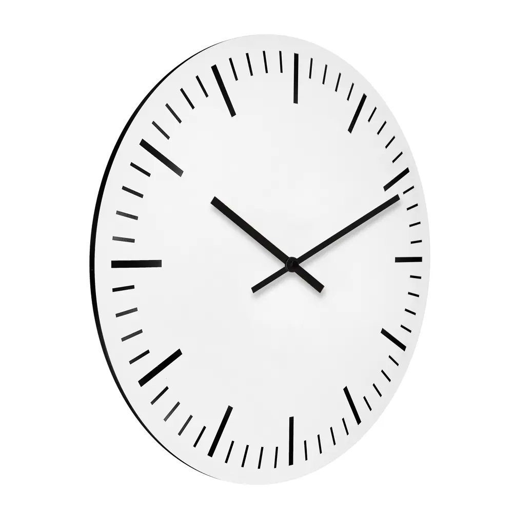 Настенные часы Troykatime Minimal White - бесшумные круглые часы для современного интерьера 87543927 NEO-CLASSIC STLM-0835749 - Вид №1