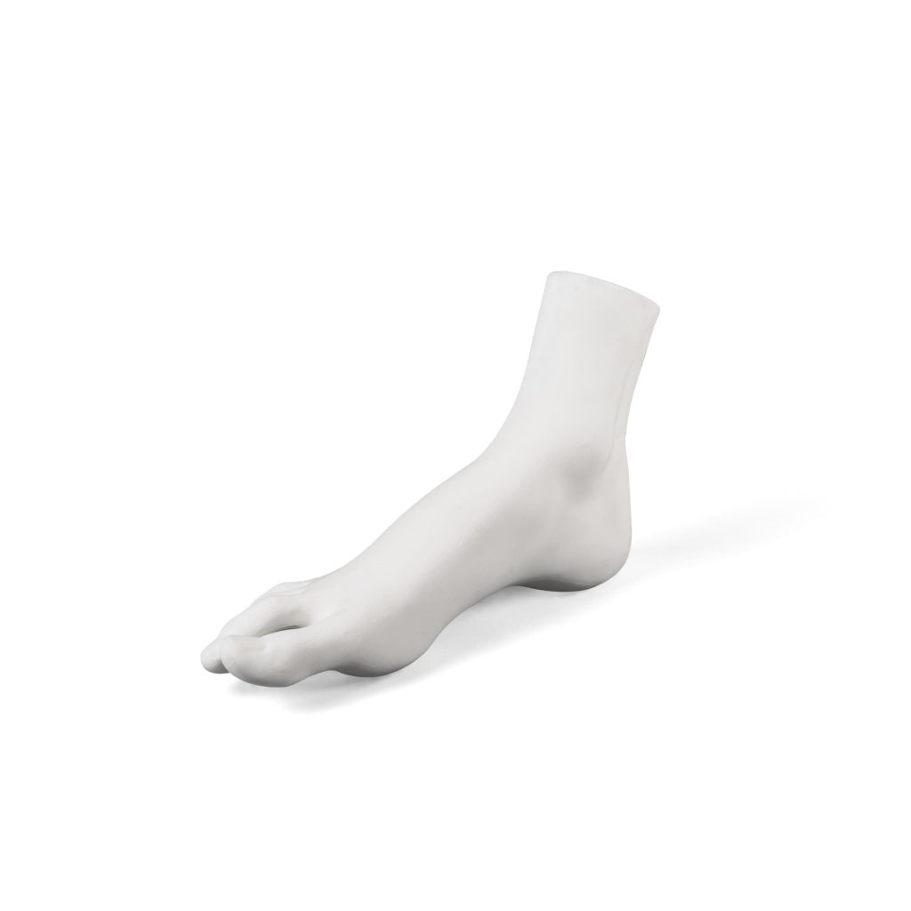 Статуэтка декоративная фарфоровая 21х36 см белая Memorabilia Mvsevm Female Foot SELETTI  00-3883228 Белый  - Вид №2