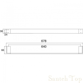 1760 001 60 Полотенцедержатель Emco Liaison Santreyd - Вид №2