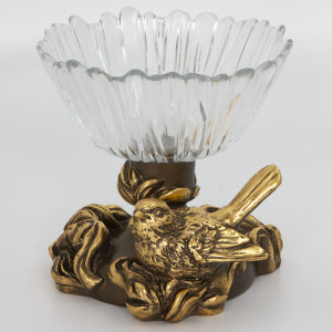 52087 Фруктовница-конфетница Белла Бронза BOGACHO