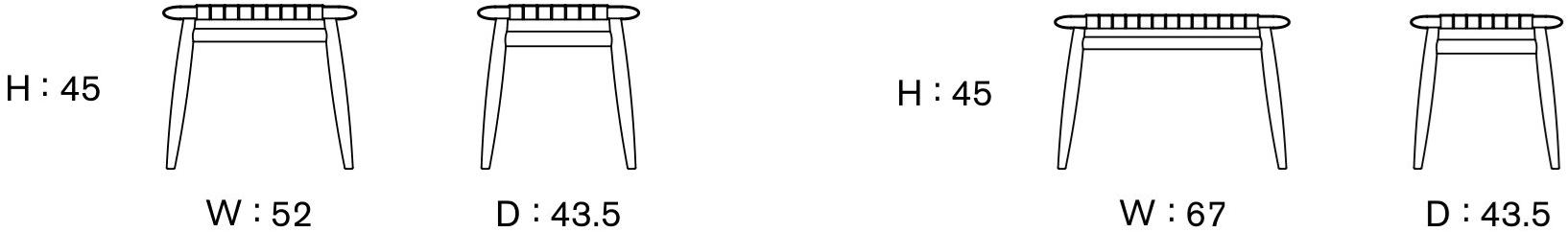 Ritzwell & Co. Низкий табурет из массива дерева Mo bridge sun-id-1387054 - Вид №4