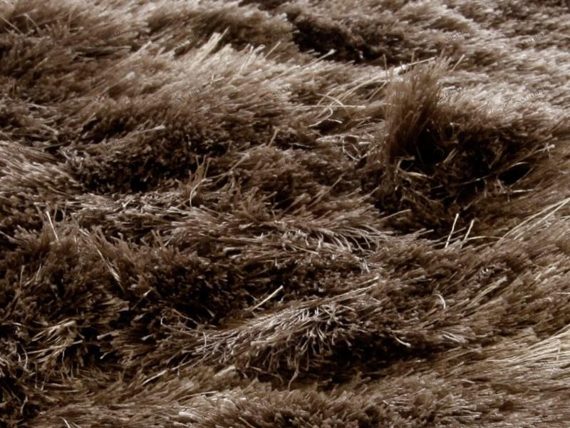 miinu Однотонный коврик с длинным ворсом sun-id-1361968