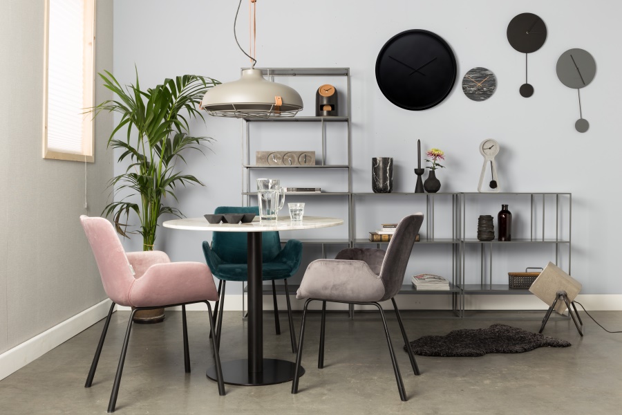 Кресло Brit бирюзовое минимализм Zuiver 1200144 - Вид №9