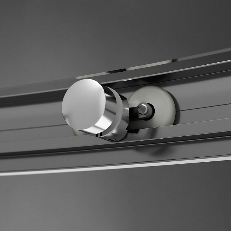 W83G-315-090CT Solo Slide Стекла для душ. ограждения 90x90 стекло прозрачное проф хром глянц AM.PM Like - Вид №3