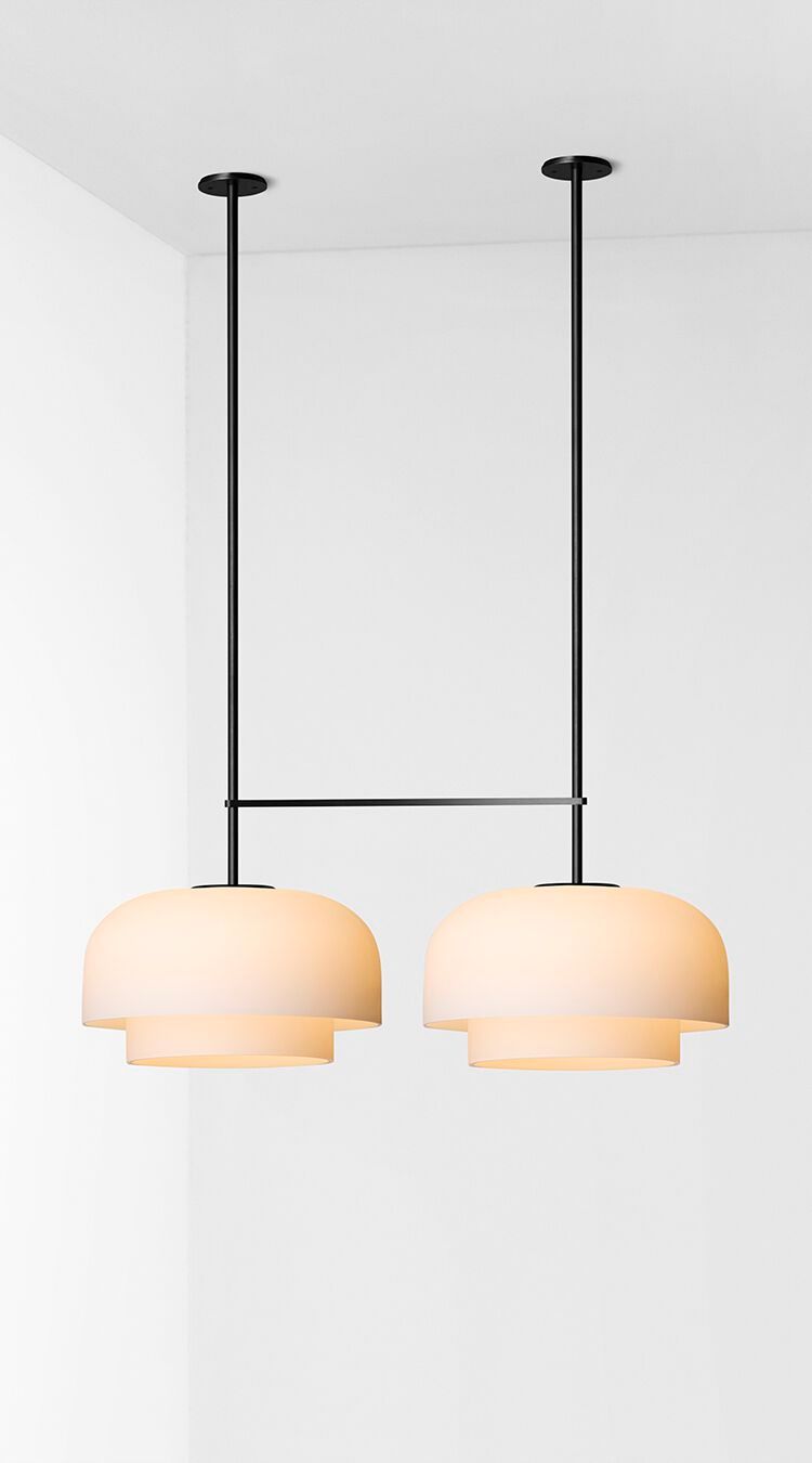 Стеклянный подвесной светильник Articolo Studios Роло ARCH-00044396 - Вид №1