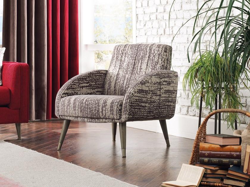 Enza Home Кресло из ткани с подлокотниками Praga sun-id-1382044 - Вид №6