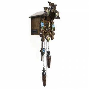 Часы настенные коричневые с кукушкой деревянные Sars 8M SARS ДИЗАЙНЕРСКИЕ 00-3967472 Коричневый