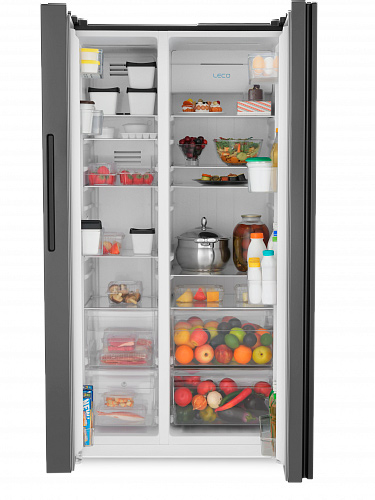 9953099 Холодильник Side by Side   ZUGEL ZRSS630B черный STDN-0027801 - Вид №3