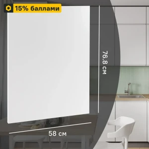 Фальшпанель Delinia ID для кухонного шкафа Токио 58×76.8 см белая матовая 89365145