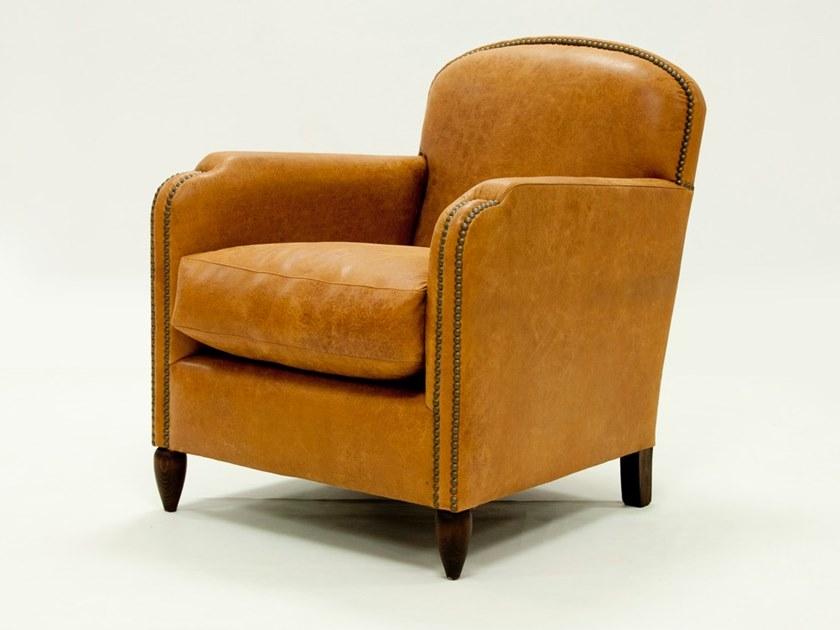 CREARTE COLLECTIONS Кожаное кресло с подлокотниками  104  - Вид №1