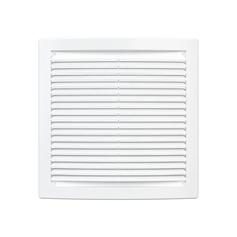 Вентиляционная решетка с сеткой Fonet 200x200 мм пластик цвет белый STLM-2024148 - Вид №1