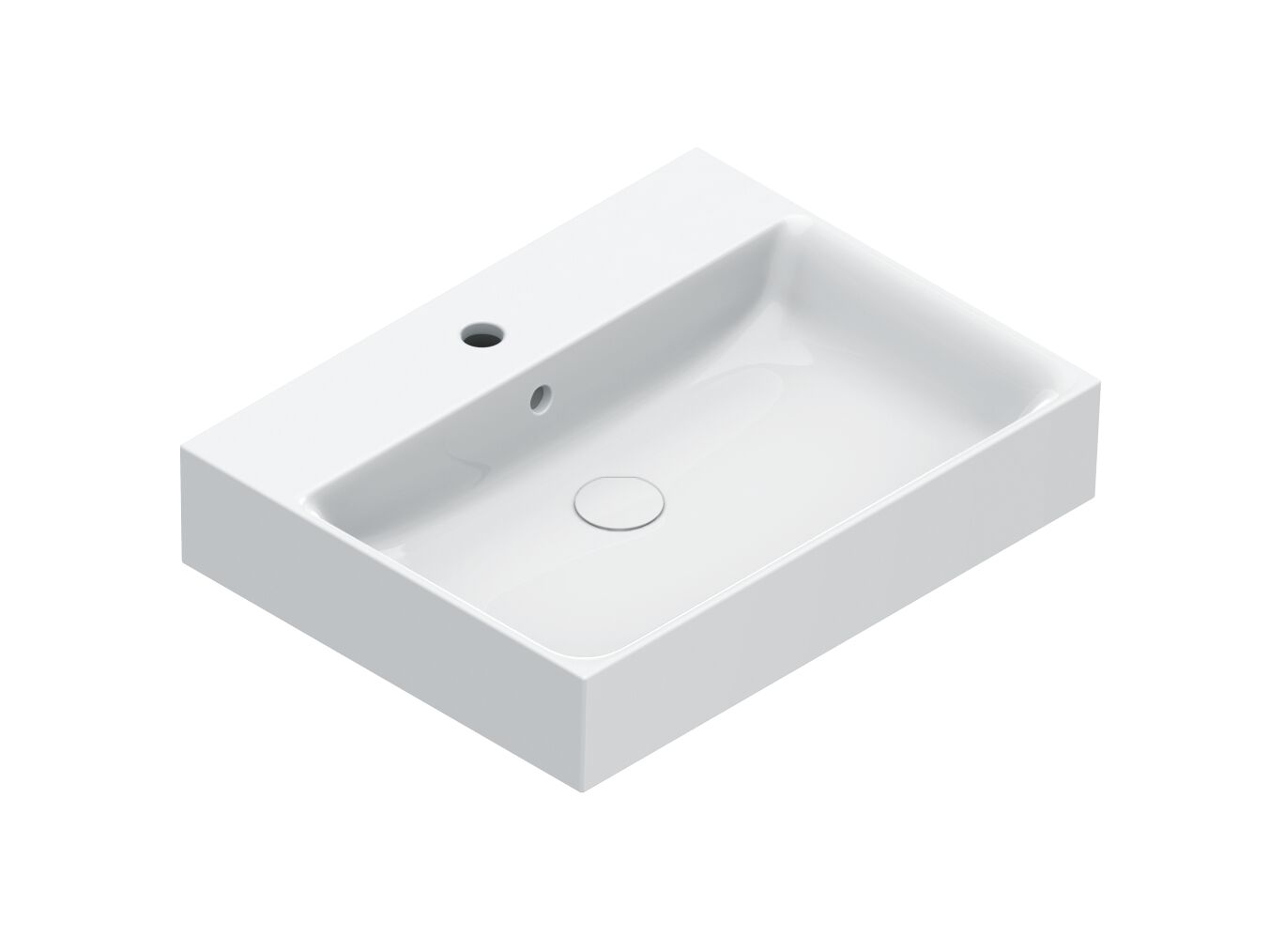 Одинарная раковина с переливом CERAMICA CATALANO премиум ARCH-00034052