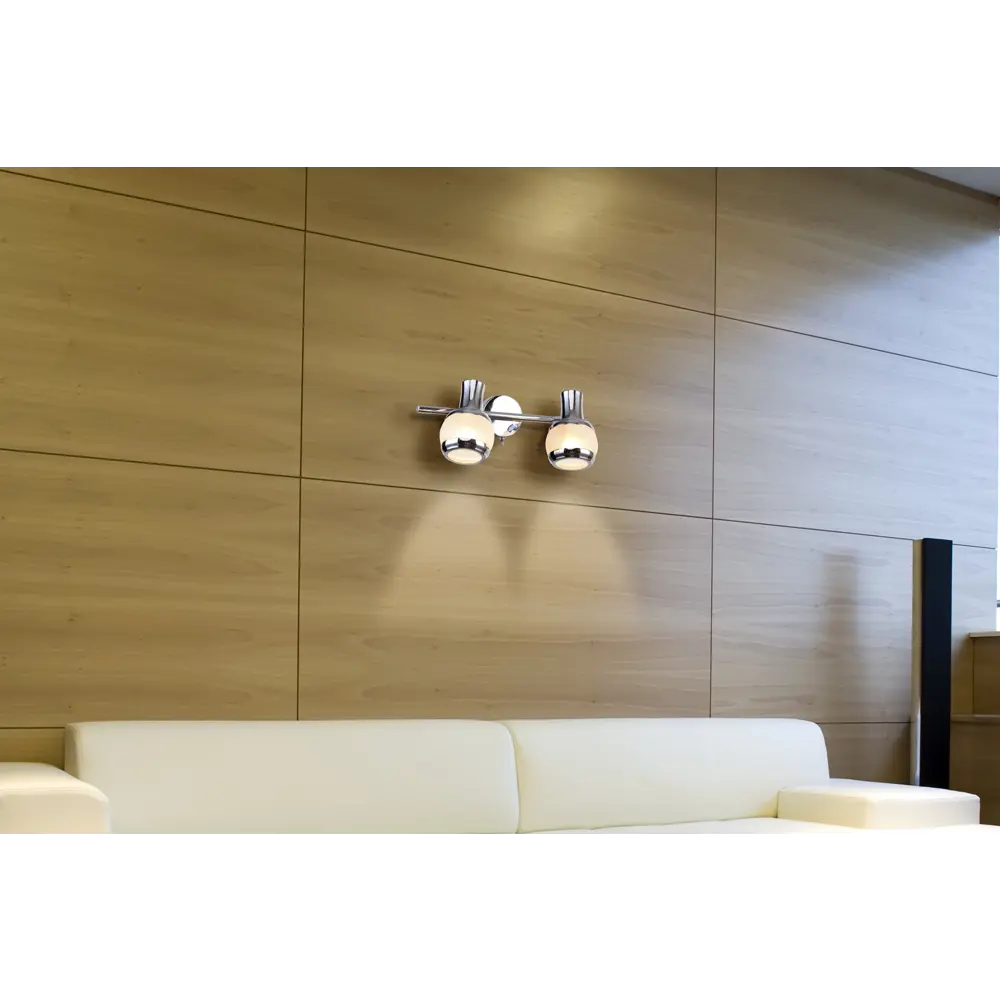 Спот поворотный Largo 2 лампы 4 м² цвет хром 82108173 STLM-2163577 Escada  - Вид №7
