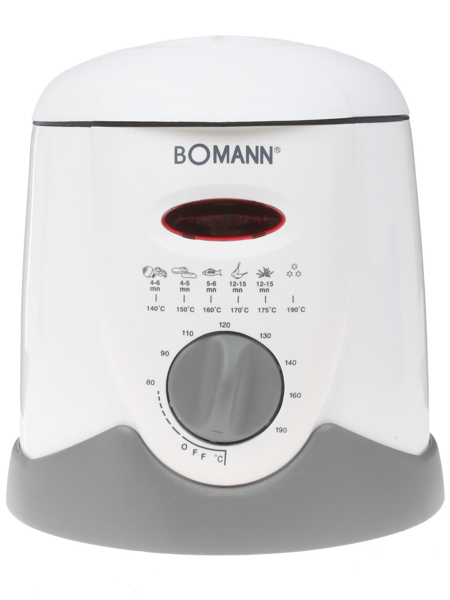 1122179 Фритюрница Bomann FFR 1290 CB белый STDN-0034741 - Вид №1