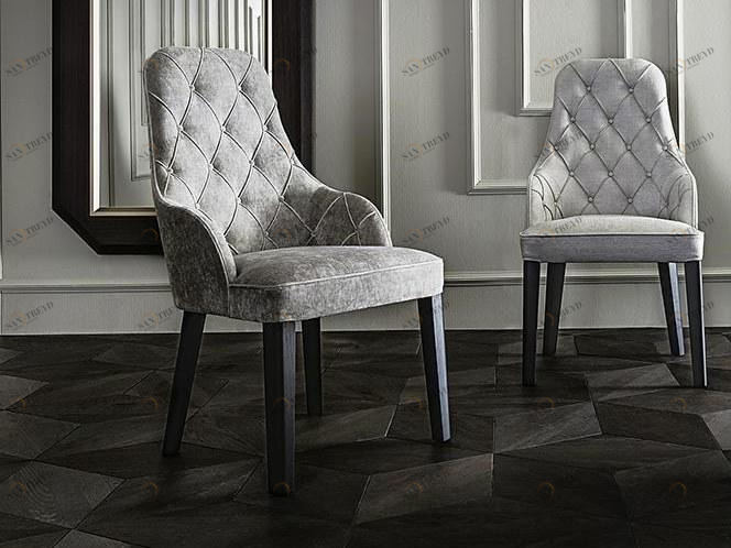 Casamilano Стул с обивкой из ткани sun-id-1503120