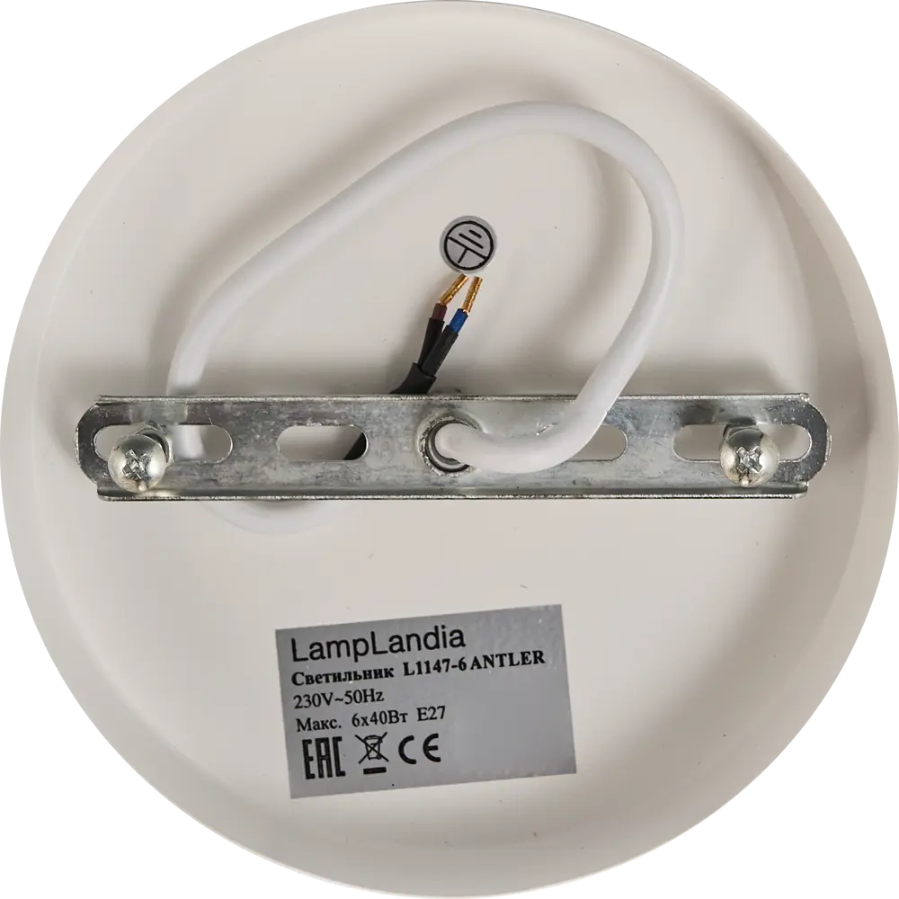 Люстра Antler L1147-6 6хE27х40 Вт LAMPLANDIA STLM-2175881 - Вид №6