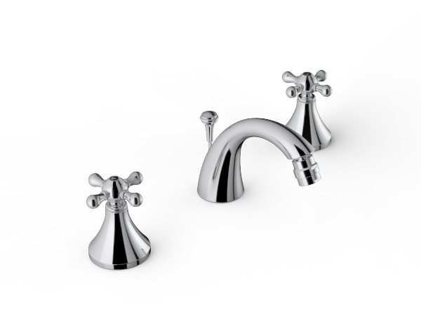 3002 BBX-040 Смеситель для биде Zazzeri 3002BBX040 - Вид №1