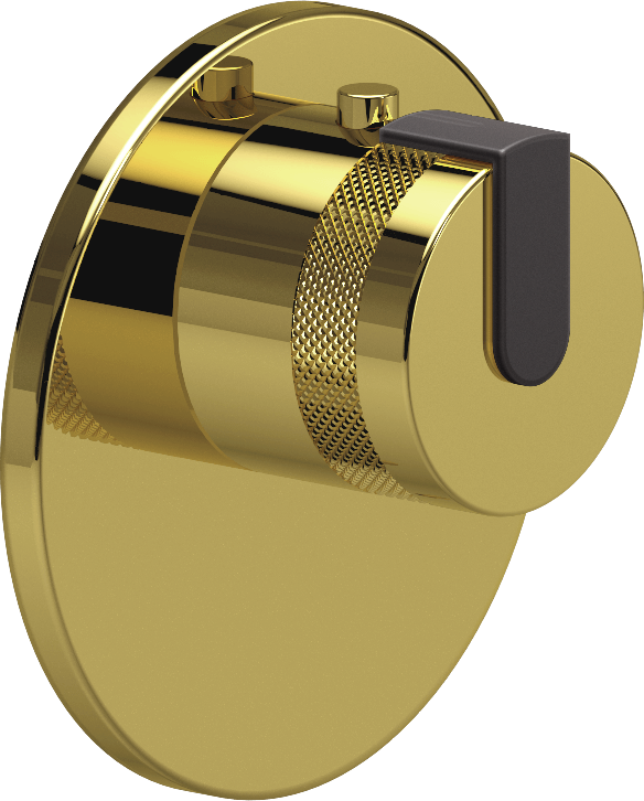 E-8027-R1AUE-L1GM-AU-T Термостатический переключатель 3/4-Внешняя часть GRAFF MOD+