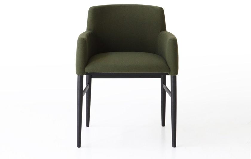 Porro Стул из ткани с подлокотниками sun-id-1510405 - Вид №1