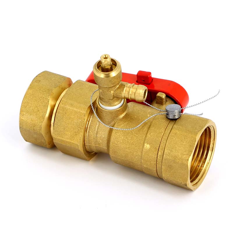 Кран запорный для подключения расширительного бака Reflex со сливом 1" 7613100 - Вид №3