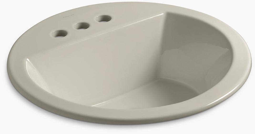 K-2714-4-G9 Накладная раковина на столешницу  прямоугольная Kohler 