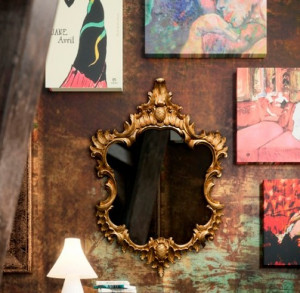 107504 Зеркало Baroque 90 x 125 см La Ebanisteria Nite-Nite