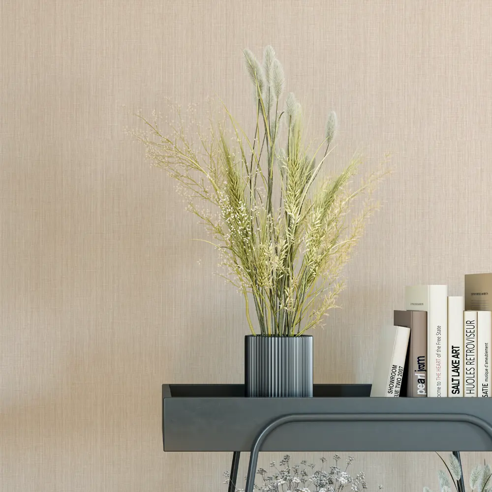 Обои флизелиновые Palitra Family Doris - бежевые для гостиной и спальни 89363076 STLM-0829369 - Вид №3