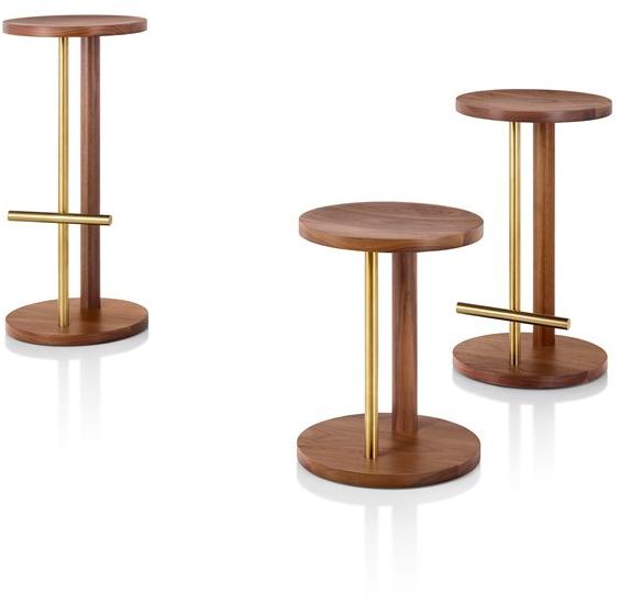 Herman Miller Табурет деревянный с подставкой для ног Spot sun-id-1479596 - Вид №10