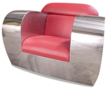 ICI ET LÀ Кресло из нержавеющей стали Handmade metal furniture by ici et là Sff01 - Вид №3