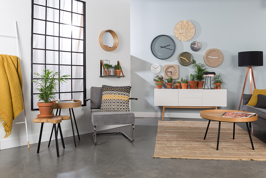 Часы Marble Time белые Zuiver 8500025 - Вид №6