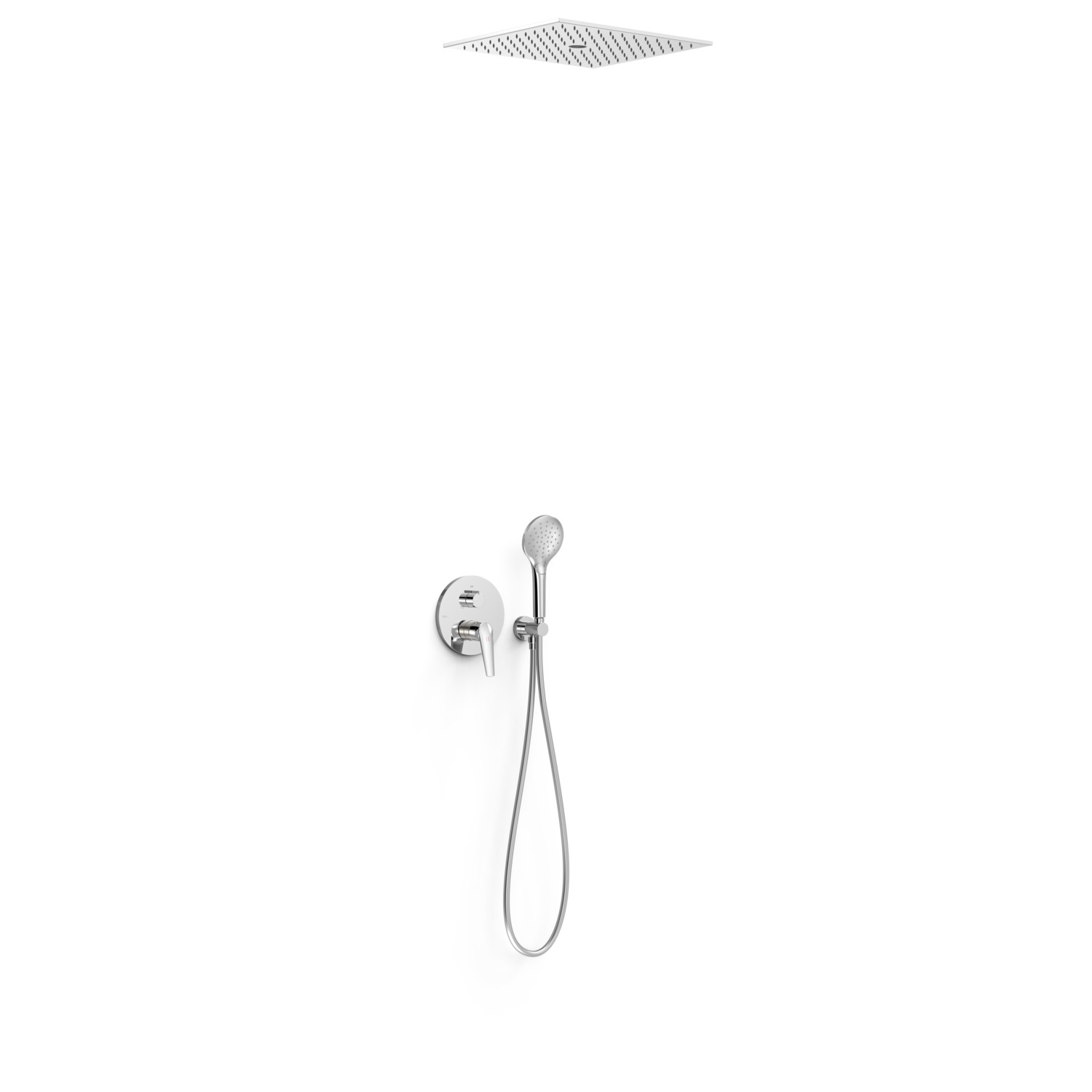 RAPID-BOX Комплект 3-ходового скрытого смесителя для душа с одной ручкой Rapid-box Rapid-box-28127302 TRES