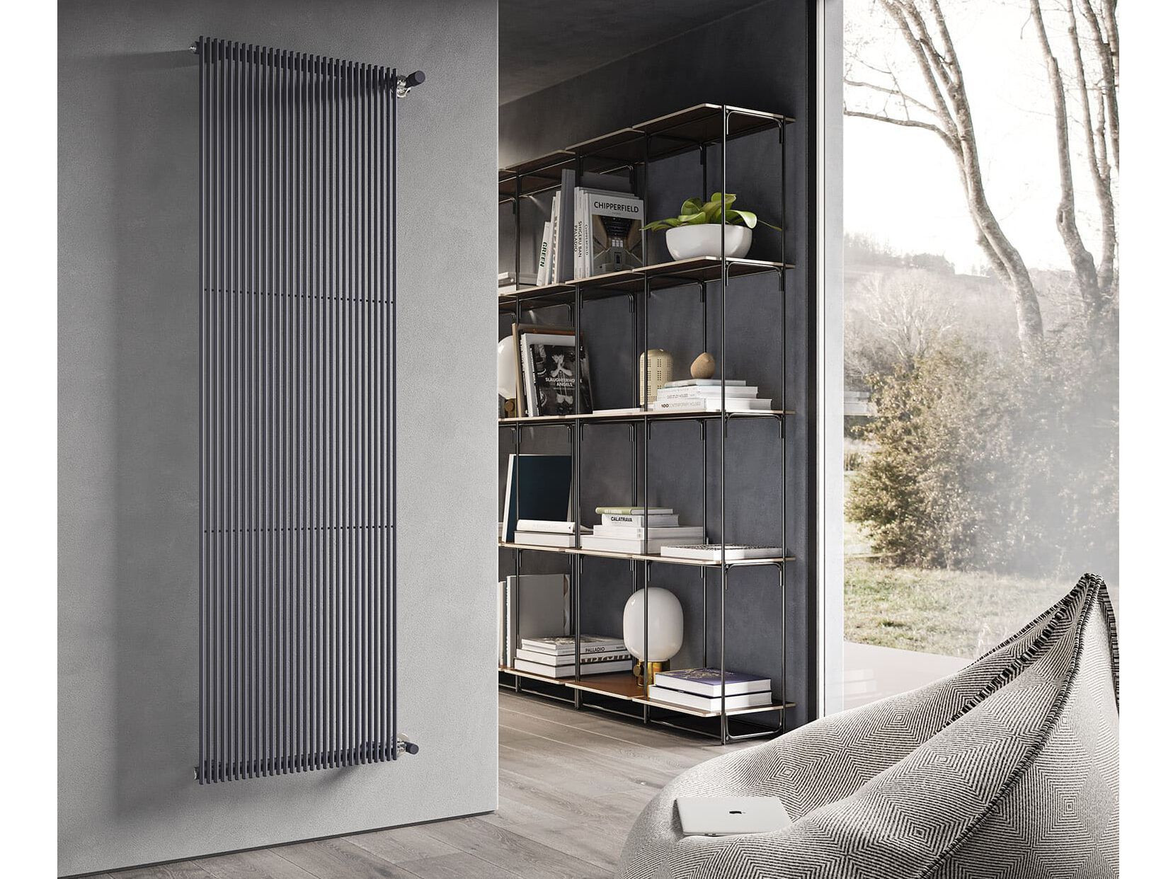 Стальной модульный вертикальный мебельный радиатор Irsap Арфа ARCH-00096132