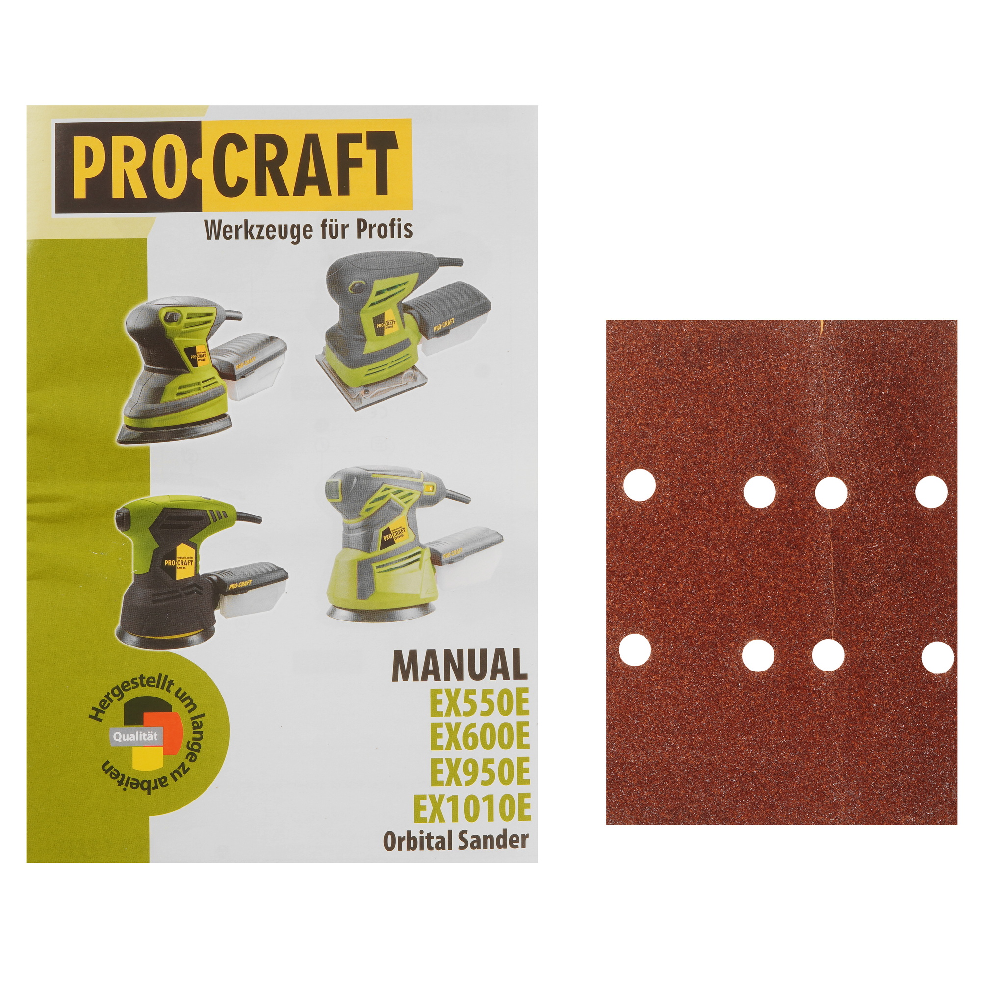 Виброшлифовальная машина PROCRAFT EX600E 9277924 STDN-0111587 - Вид №5