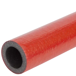 Изоляция для труб СуперПротект, Ø18/6 мм, 1 м, полиэтилен, цвет красный