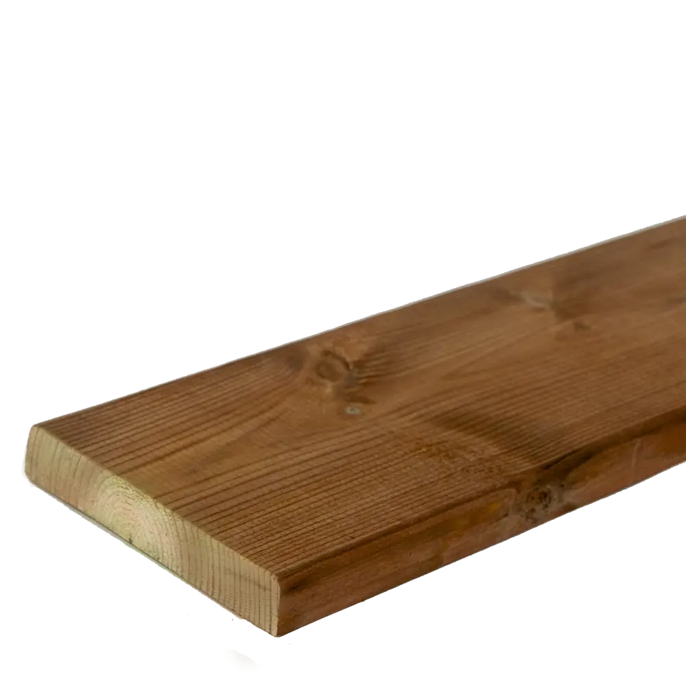 Доска штакетник импрегнированная 15x90x2000 мм 0.18 м² РУСШПАЛА STLM-2170819