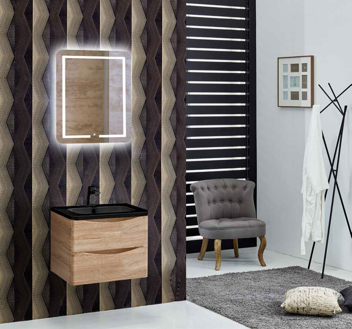 VMC-1R600WO База под раковину Vincea Roberta Santreyd - Вид №1