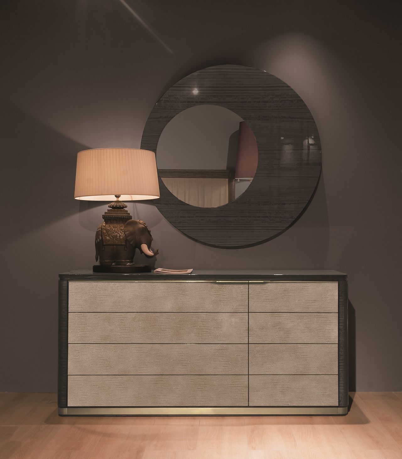 Деревянный и кожаный комод Hurtado Evolution ARCH-00121706 - Вид №2