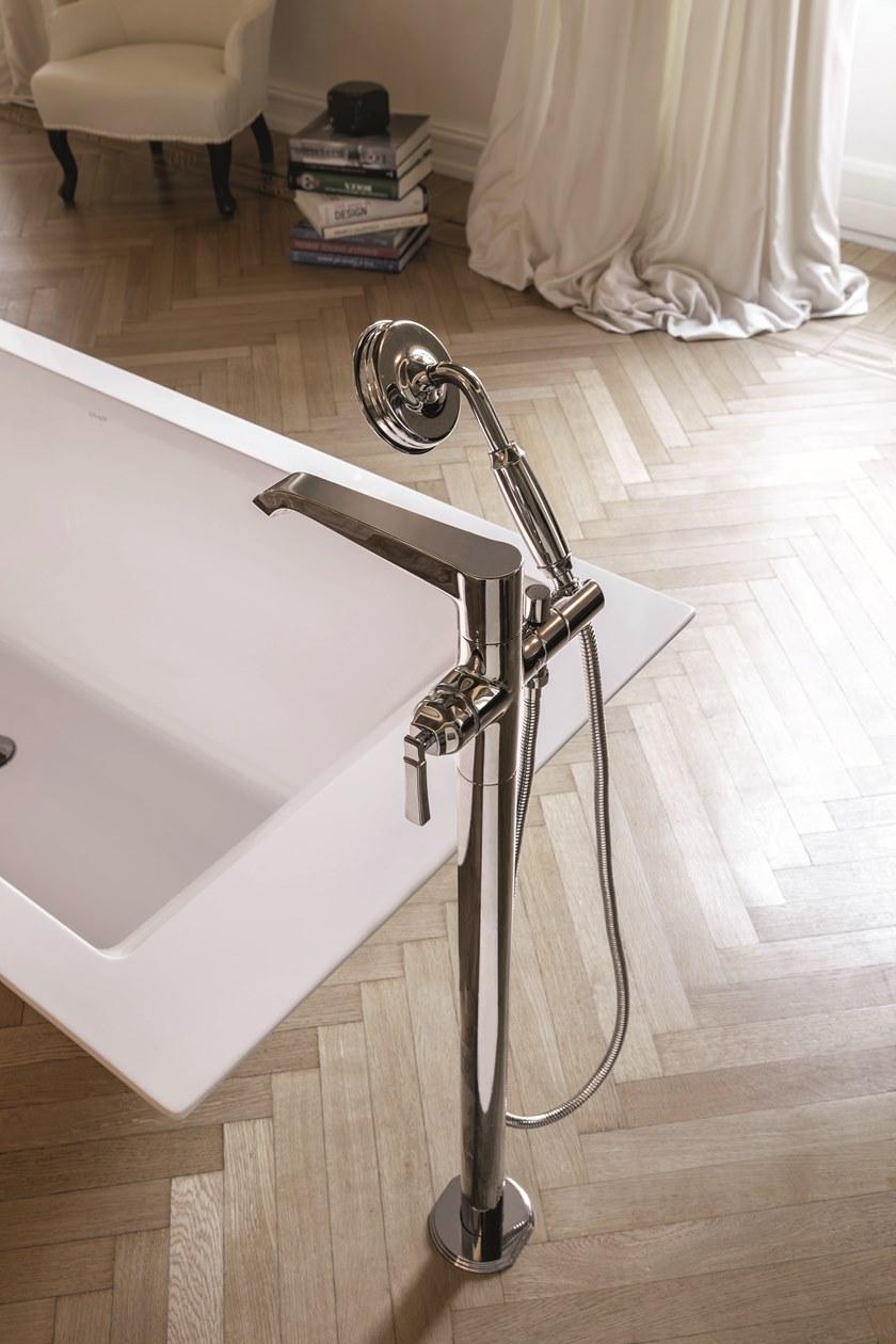 GRAFF Смеситель для ванны напольный с ручным душем Finezza 5187000/5187100 - Вид №3