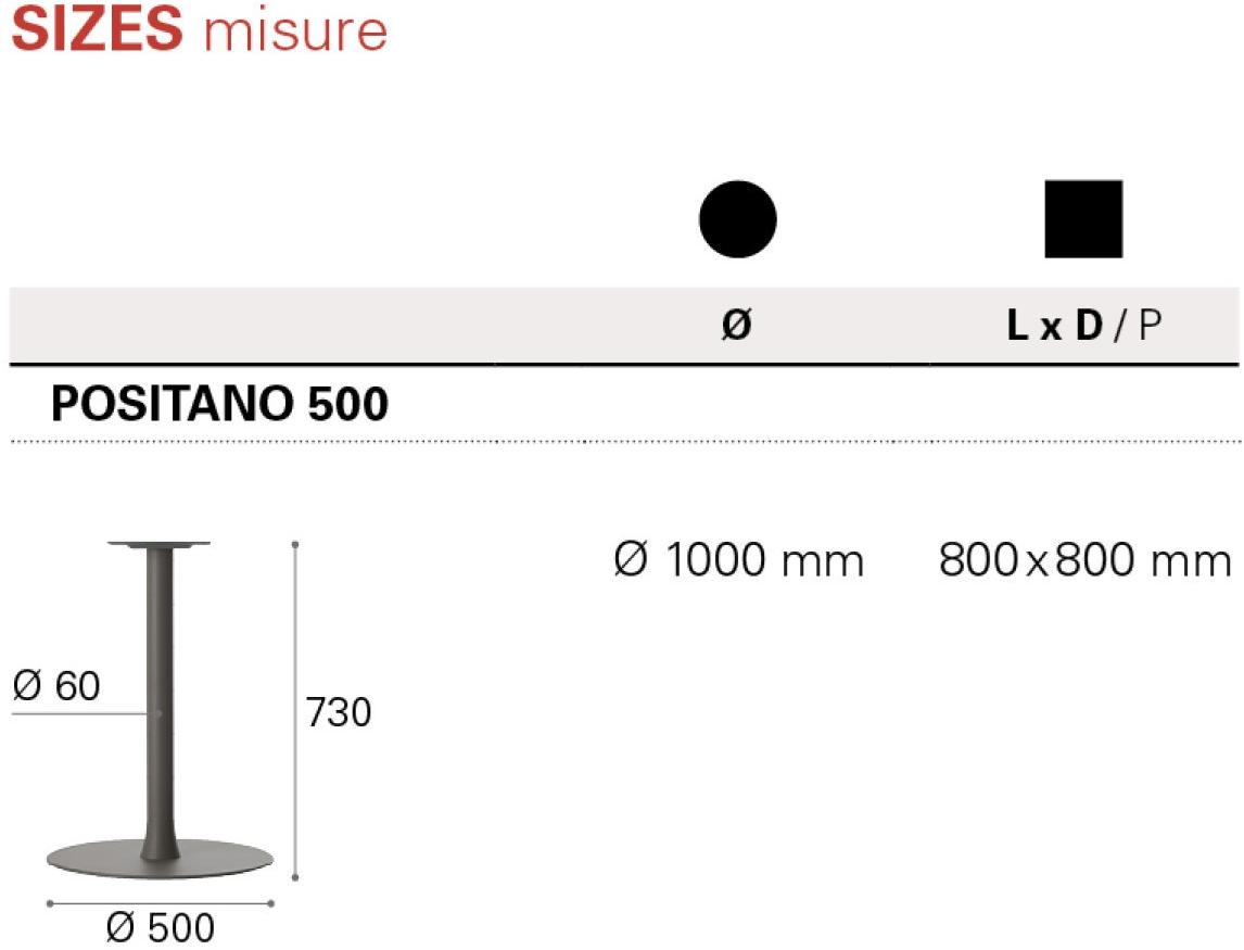 Nitesco Круглый стол Positano sun-id-1494903 - Вид №7