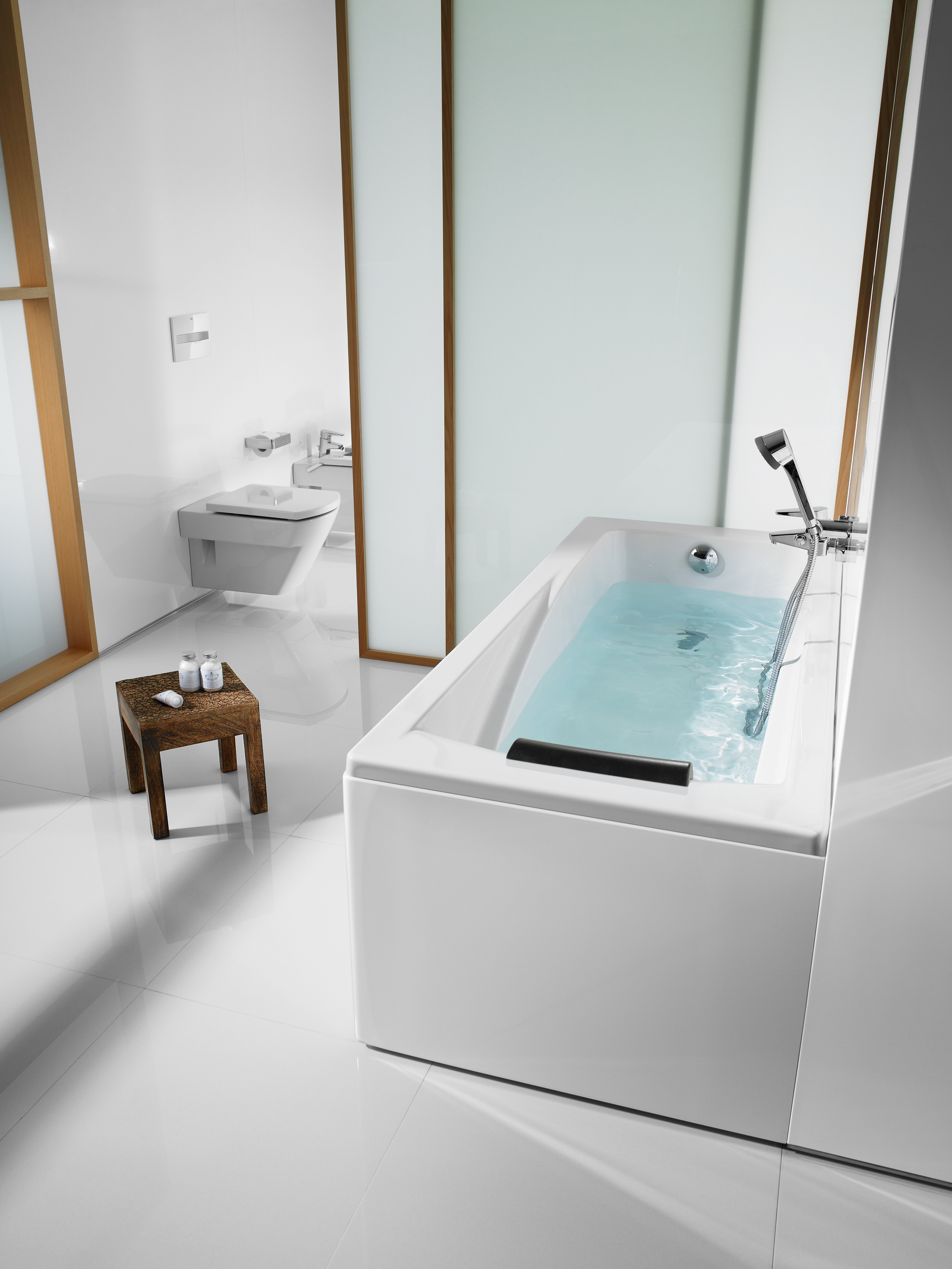 Roca Hall: Акриловая ванна 170×75 см с подлокотниками 89086672 STLM-0078204 - Вид №4