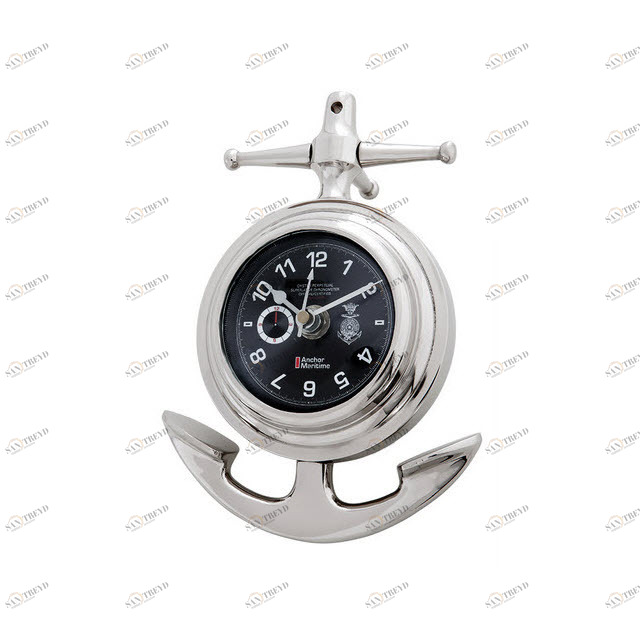 Часы Anchor Maritime от Eichholtz EICHHOLTZ ДИЗАЙНЕРСКИЕ, EICHHOLTZ 062396 Хром;черный 