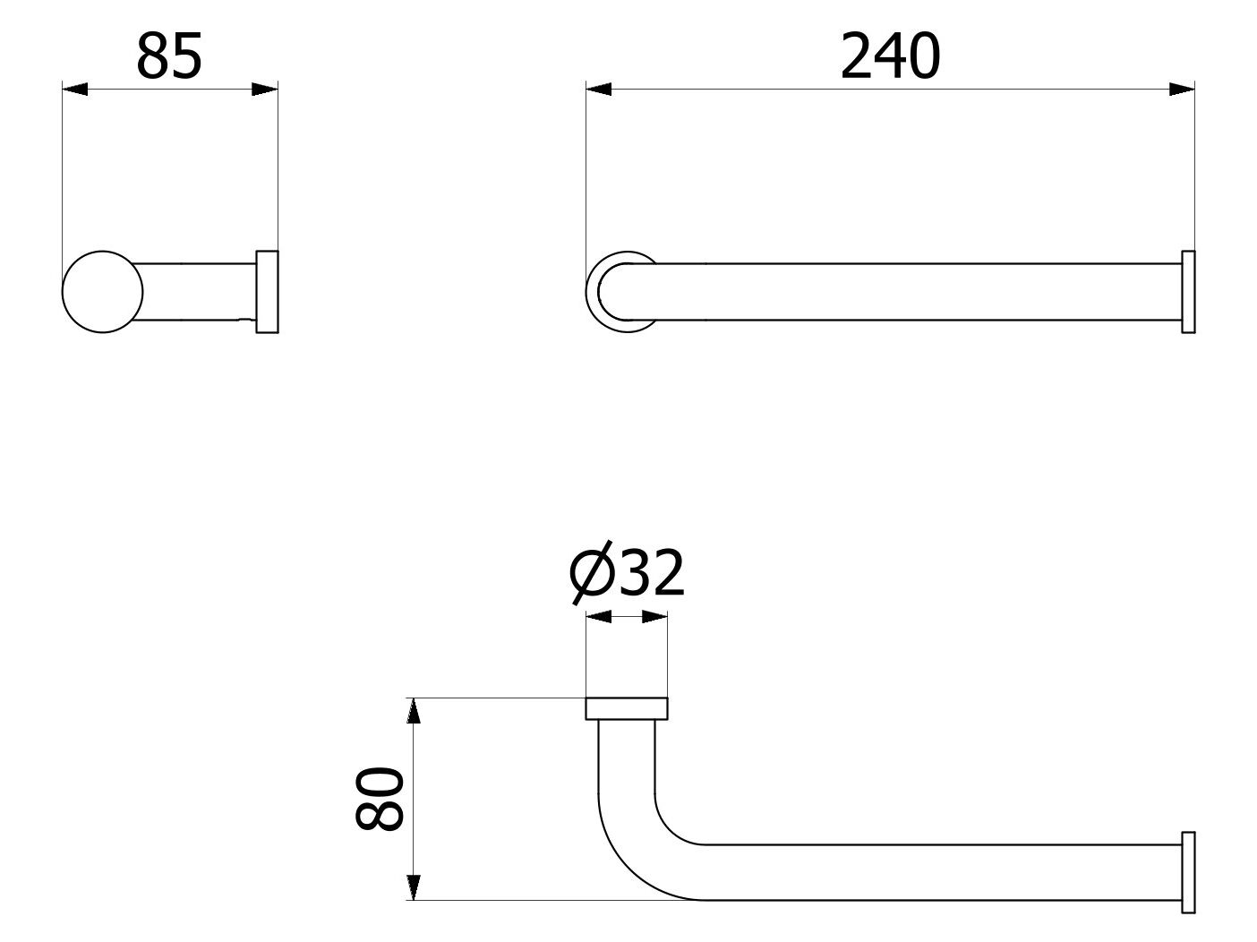 Держатель для полотенец IB Solferino ARCH-00063524 - Вид №14