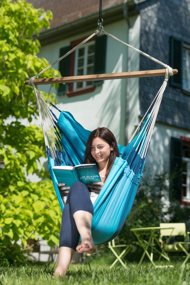 Подвесной гамак одноместный синийOrquidea lagoon IMPEX  132317 Синий  - Вид №1