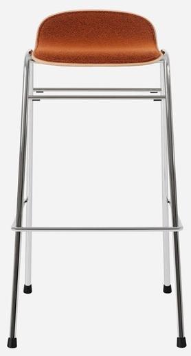 Hem Барный стул из стали и дерева с подставкой для ног Touchwood sun-id-1499723 - Вид №1