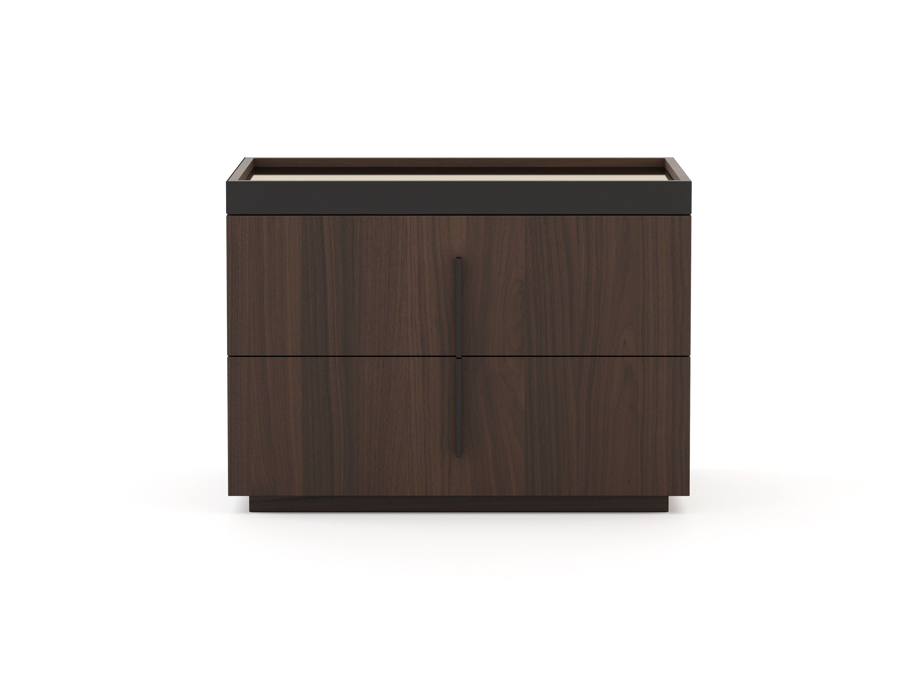 Прямоугольная прикроватная тумбочка из шпона с ящиками Stylish Club ARCH-00040121 - Вид №16