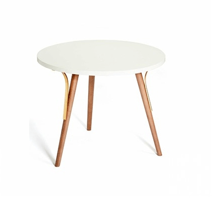 Mambo Unlimited Ideas Круглый деревянный журнальный столик Way sun-id-1403621 - Вид №1