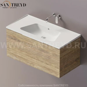 Flaminia BLOOM Тумба под раковину 105 см с 2 ящиками BBX835.WQ