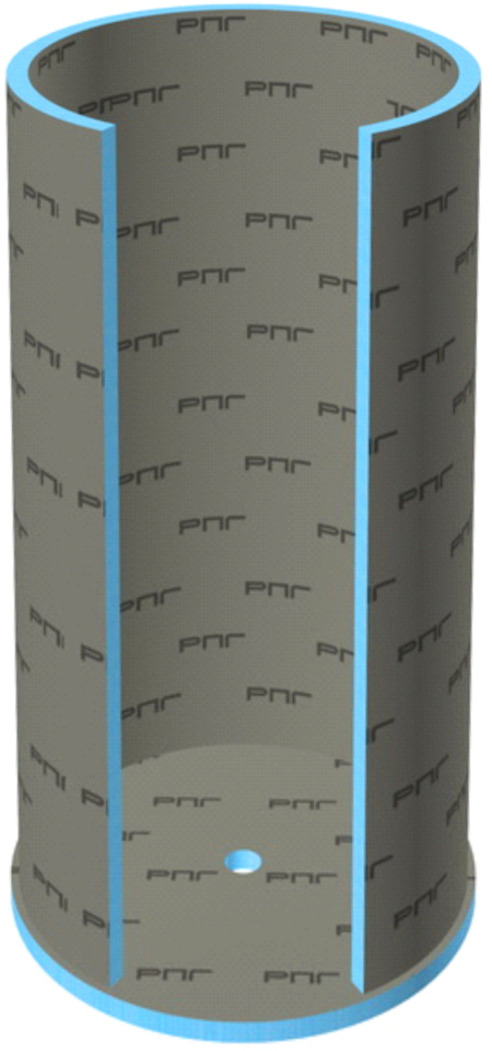 RPG17SCRO RPG Панели с гидроизоляционной поверхностью для душевой кабины  1800x1140x50