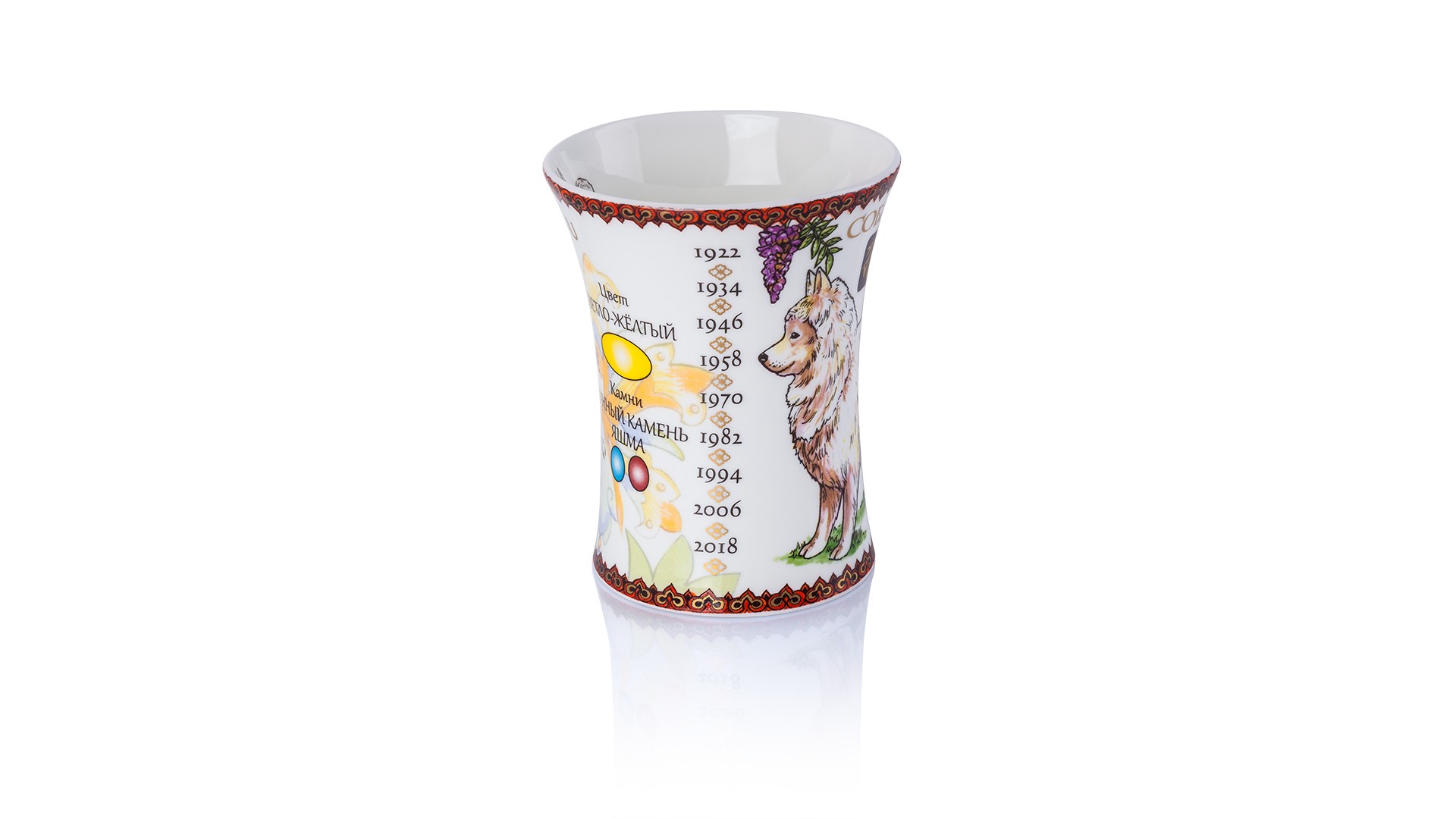 10613363 Dunoon Кружка Dunoon "Собака Минг Шу.Ричмонд" 330мл Фарфор костяной  - Вид №1