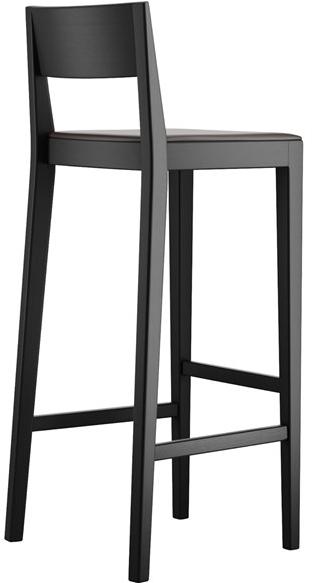 horgenglarus Высокий табурет из массива дерева со спинкой Miro sun-id-1463246 - Вид №13